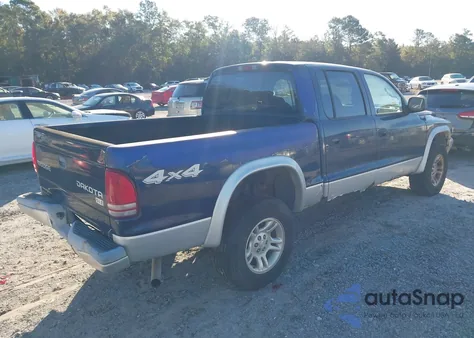 2004 Dodge Dakota Slt from USA, damaged, VIN 1D7HG48N34S737294